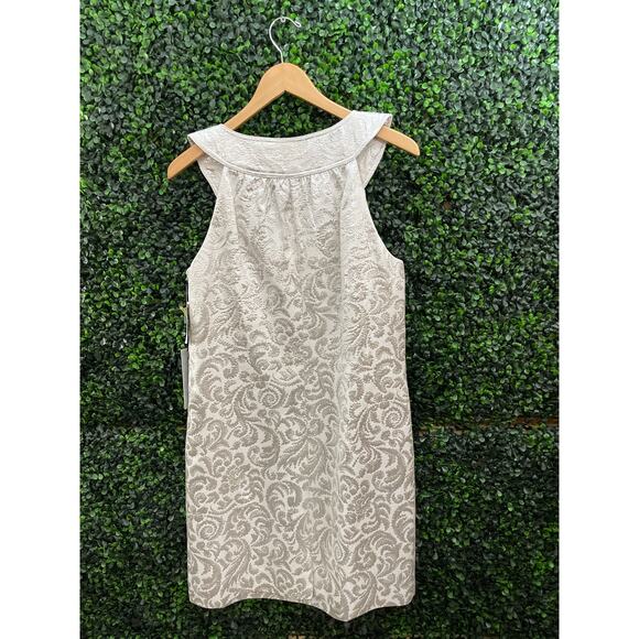 Steve Madden, Silver, White Dress, Women’s Size 8 - Picture 6 of 10